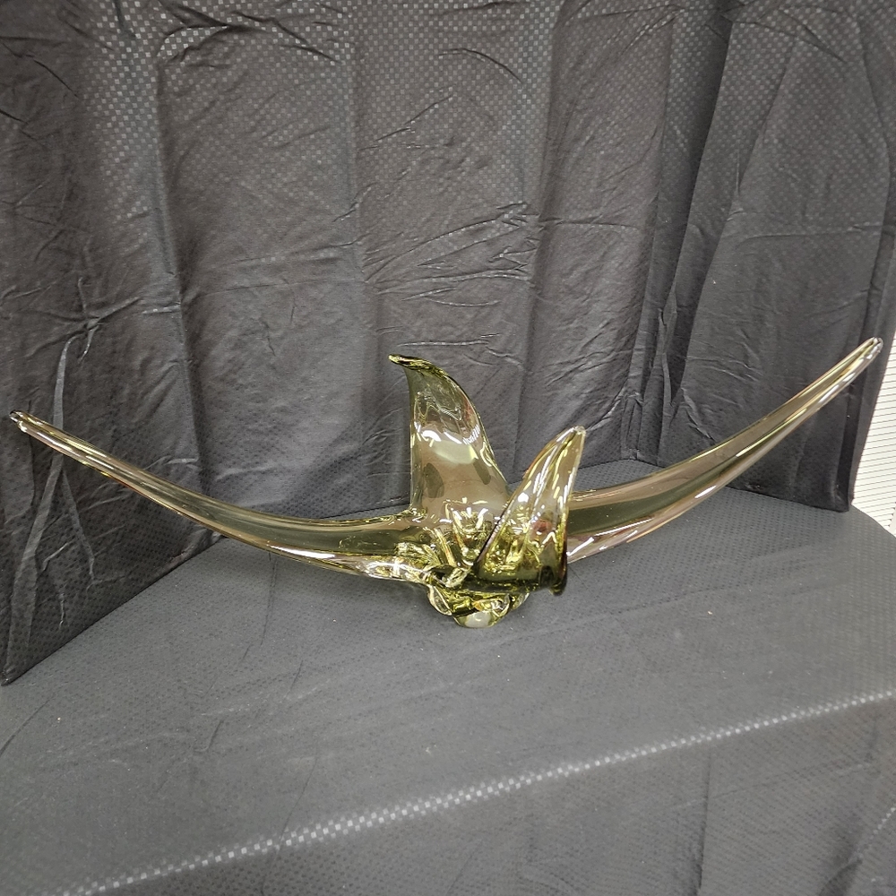 Chalet glass Centerpiece